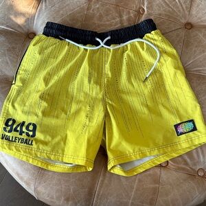 Slunks 949 Volleyball Men's Athletic Volleyball Shorts Size M